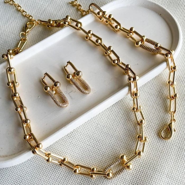 Set Bijuterii Tifany Colier,Bratara,Cercei