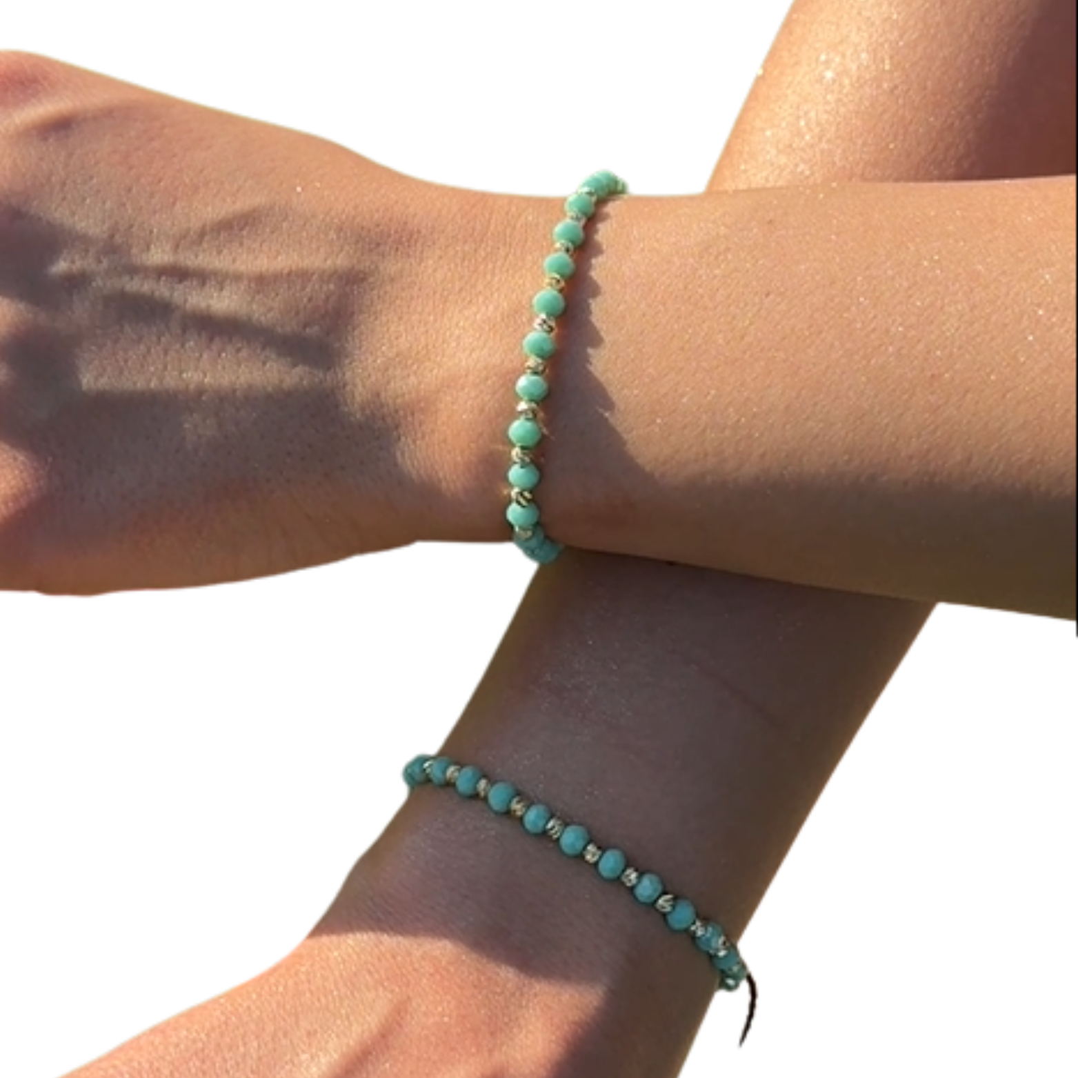 Brățara Reglabilă Turquoise-Gold