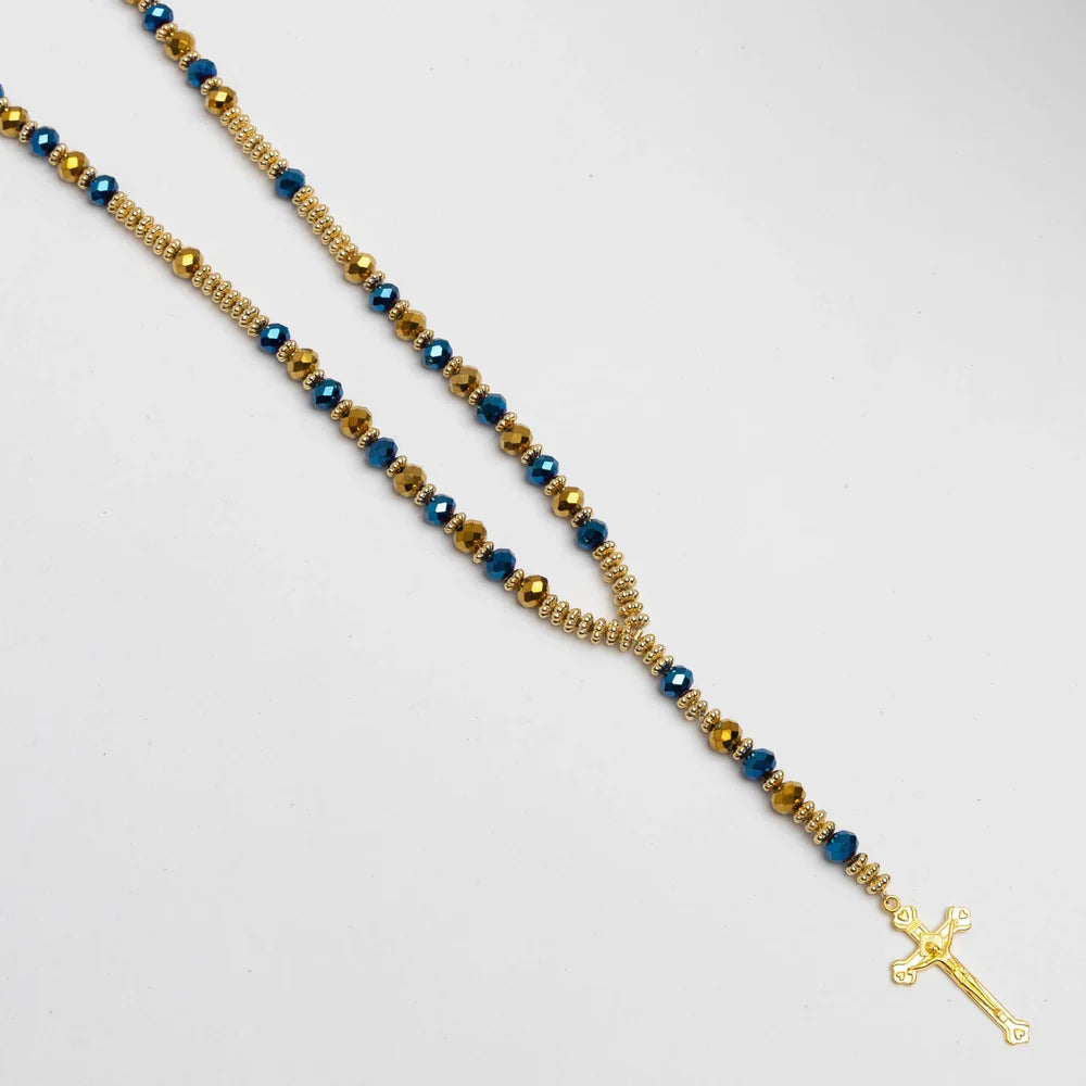 Colier Imperial Blue & Gold