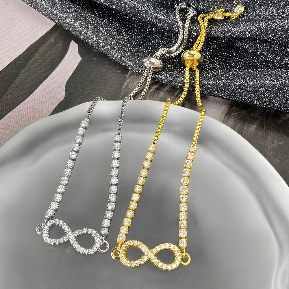 Brățarǎ Reglabilǎ Infinity – Placată cu Aur 18K | 1+1 GRATIS 🎁