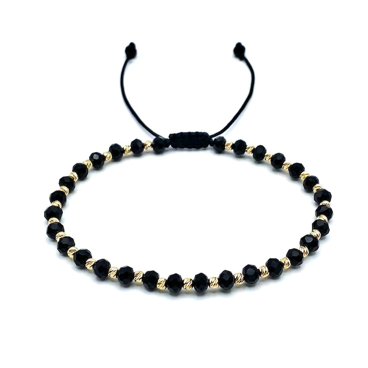 Brățara Reglabilă Black-Gold