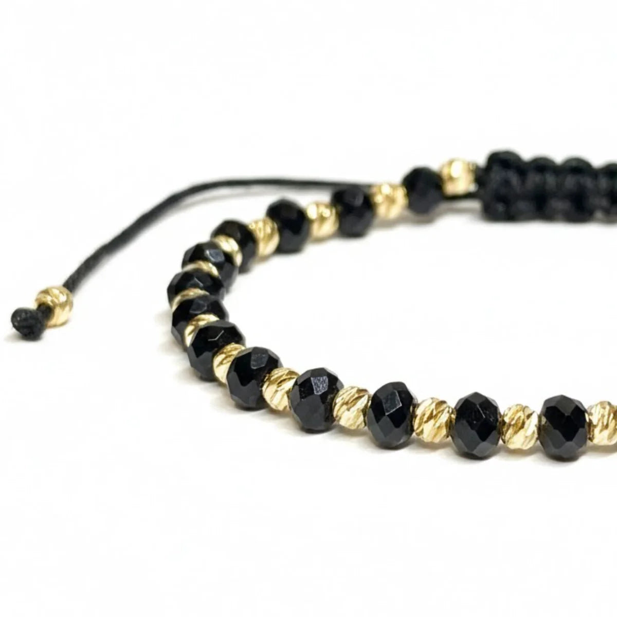 1+1 GRATIS - Brățara Reglabilă Negru Aurie Set 2 Brățǎri