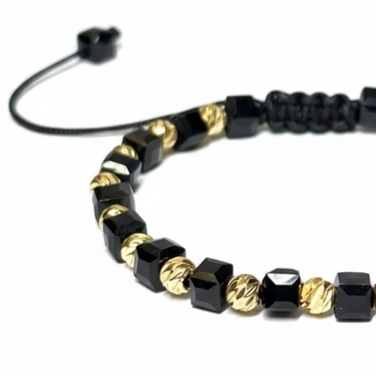1+1 GRATIS - Brățara Reglabilă Negru Aurie Set 2 Brățǎri