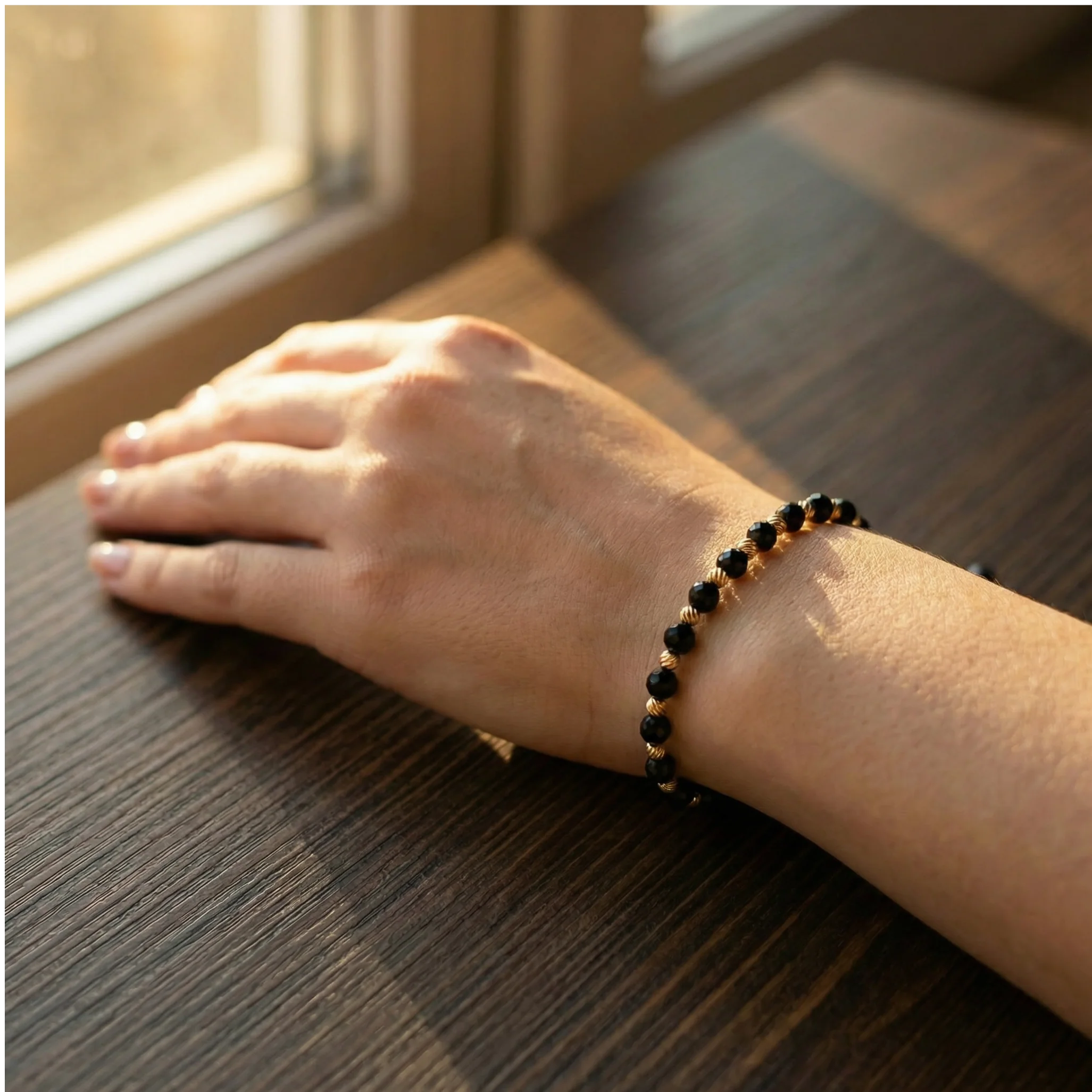 Brățara Reglabilă Black-Gold 1+1 Gratis
