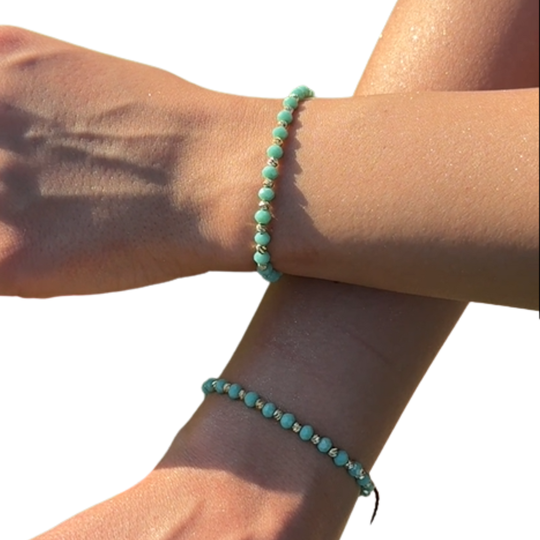 Brățara Reglabilă Turquoise-Gold