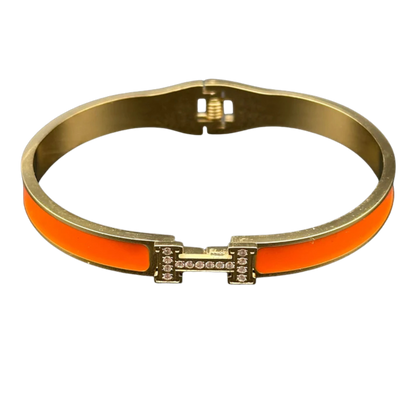 Brățara Fixă &quot;Helena&quot; Orange-Gold
