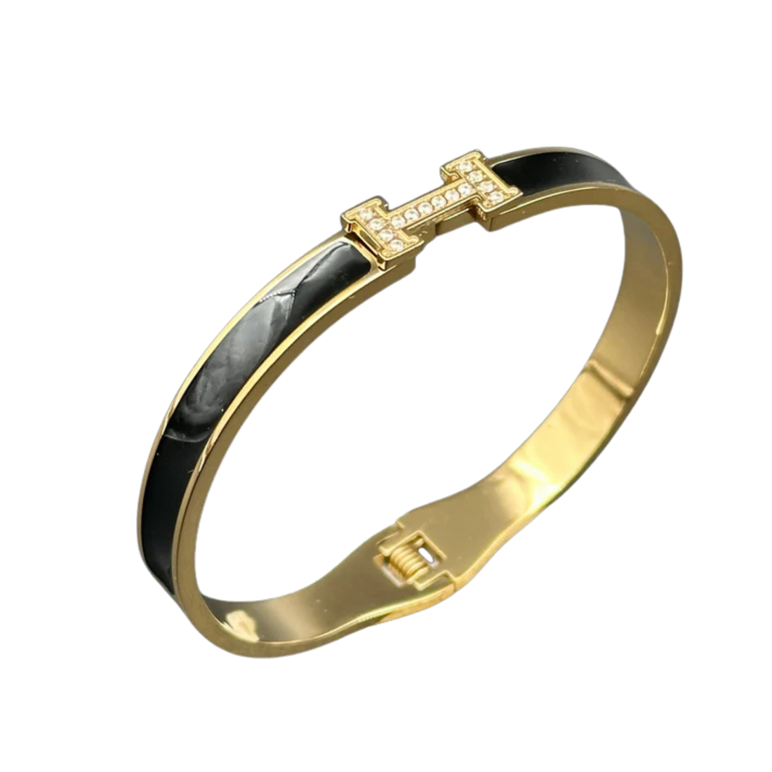 Brățara Fixă &quot;Helena&quot; Black-Gold