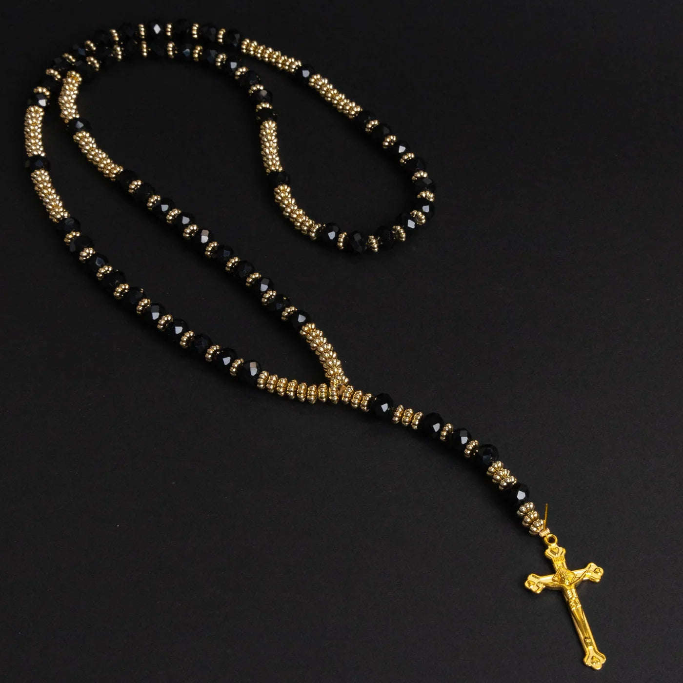 Colier Imperial Black &amp; Gold
