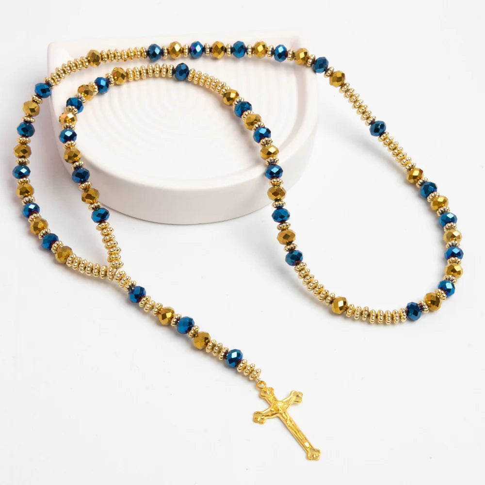 Colier Imperial Blue &amp; Gold