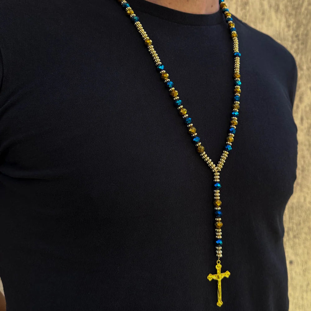 Colier Imperial Blue &amp; Gold