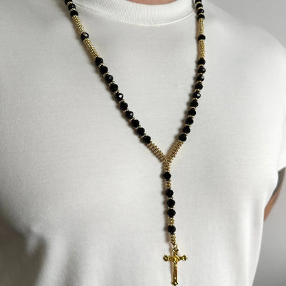 Colier Imperial Black &amp; Gold