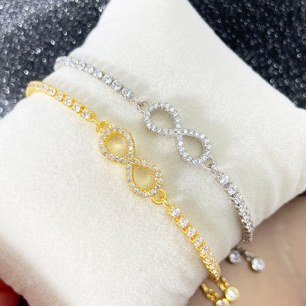 Brățarǎ Reglabilǎ Infinity – Placată cu Aur 18K | 1+1 GRATIS 🎁