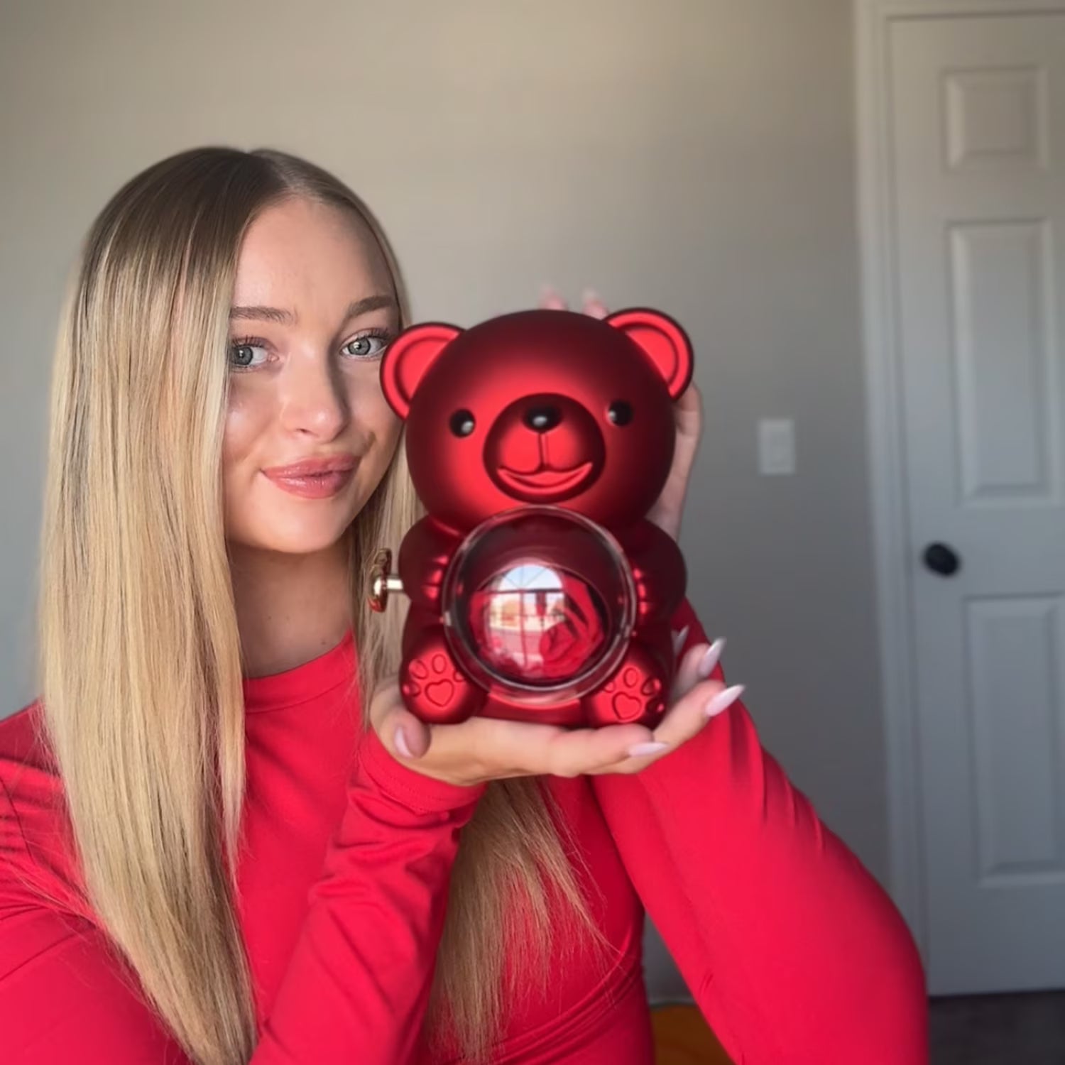 Colier INIMI și cutie pentru bijuterii în formă de urs 💖🐻